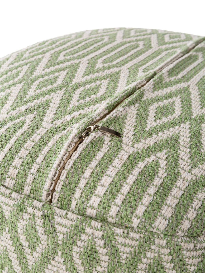Pouf Ibiza 55x55x35 cm Grün