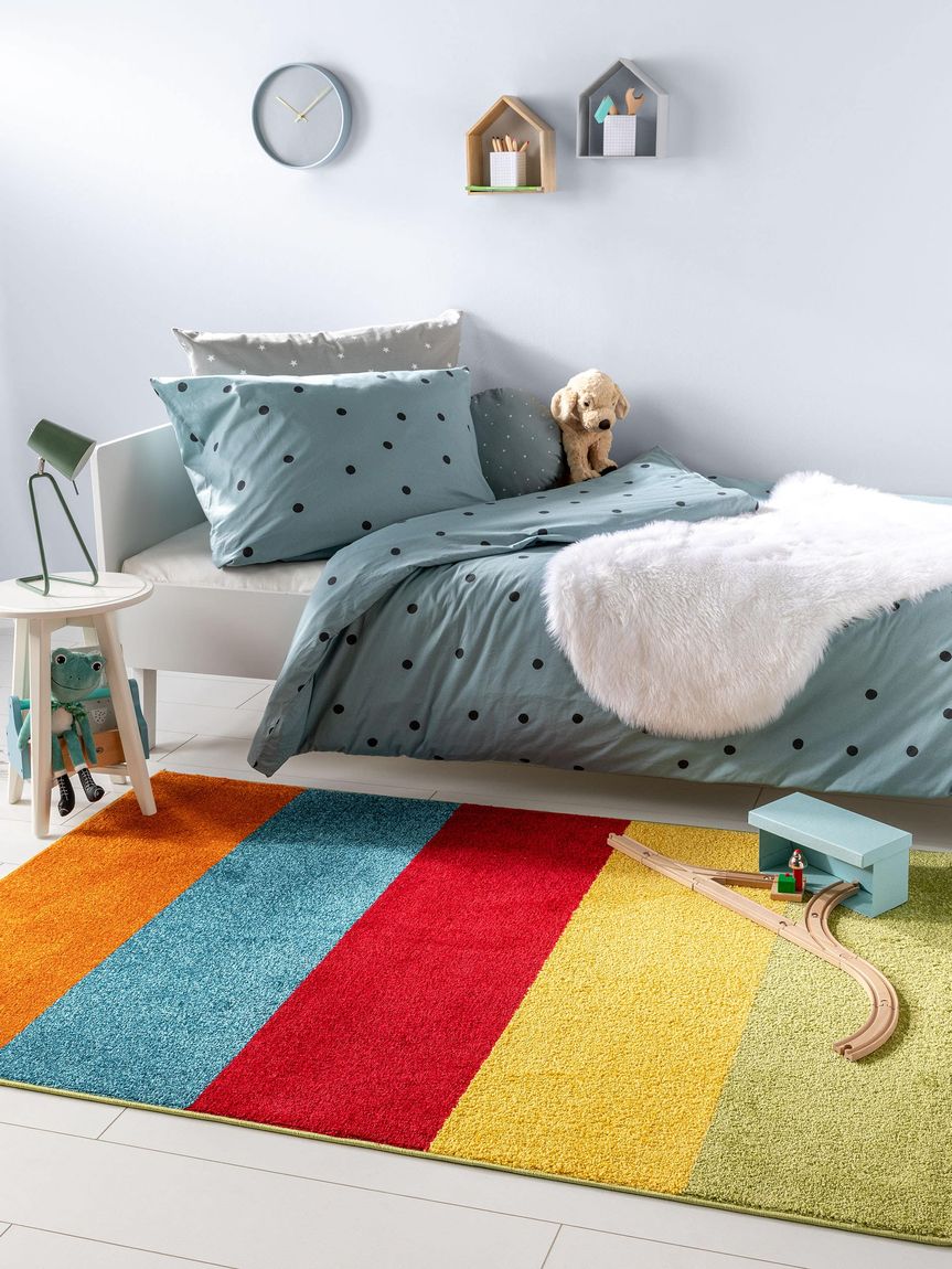 Kinderteppich Noa Kids Blok Bunt