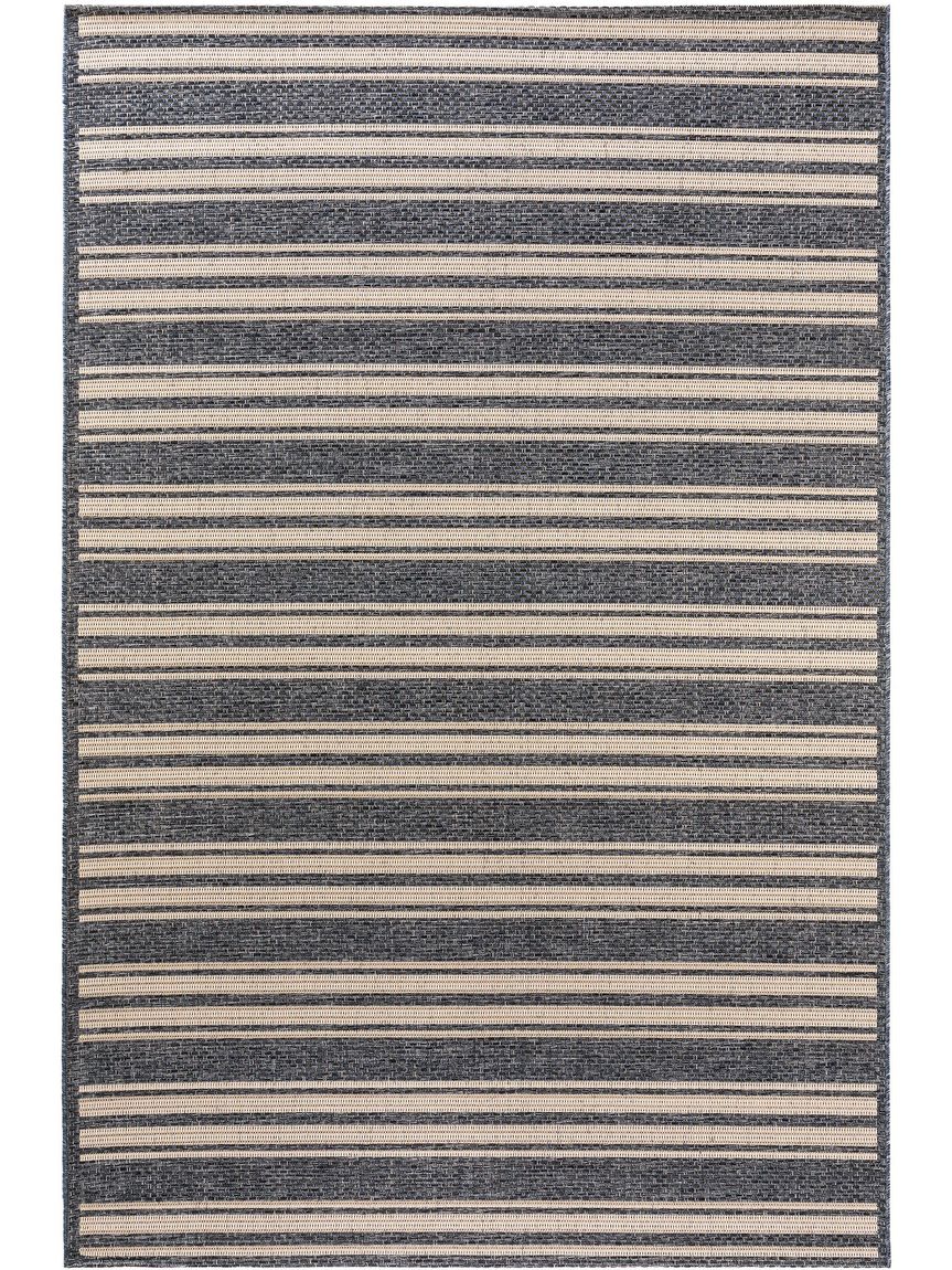 In- & Outdoor Teppich River Beige / Blau - Voelpe