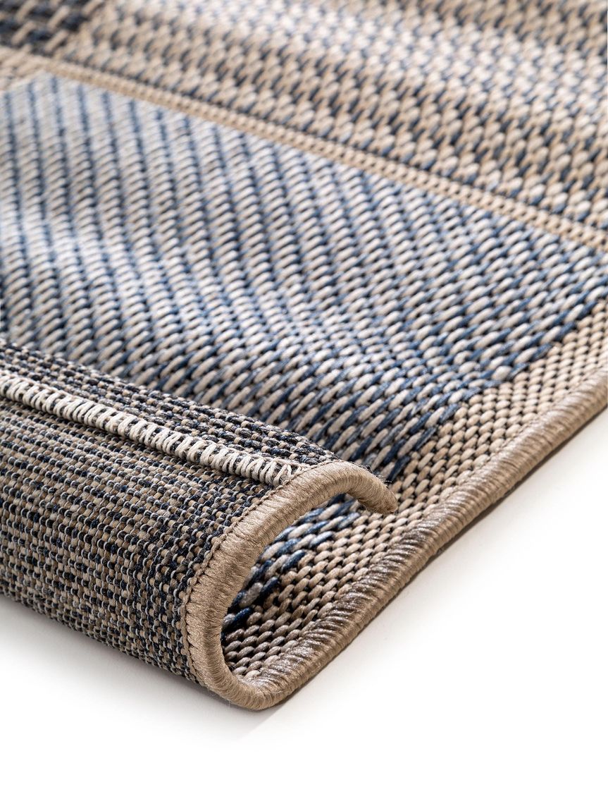 In- & Outdoor Teppich River Blau