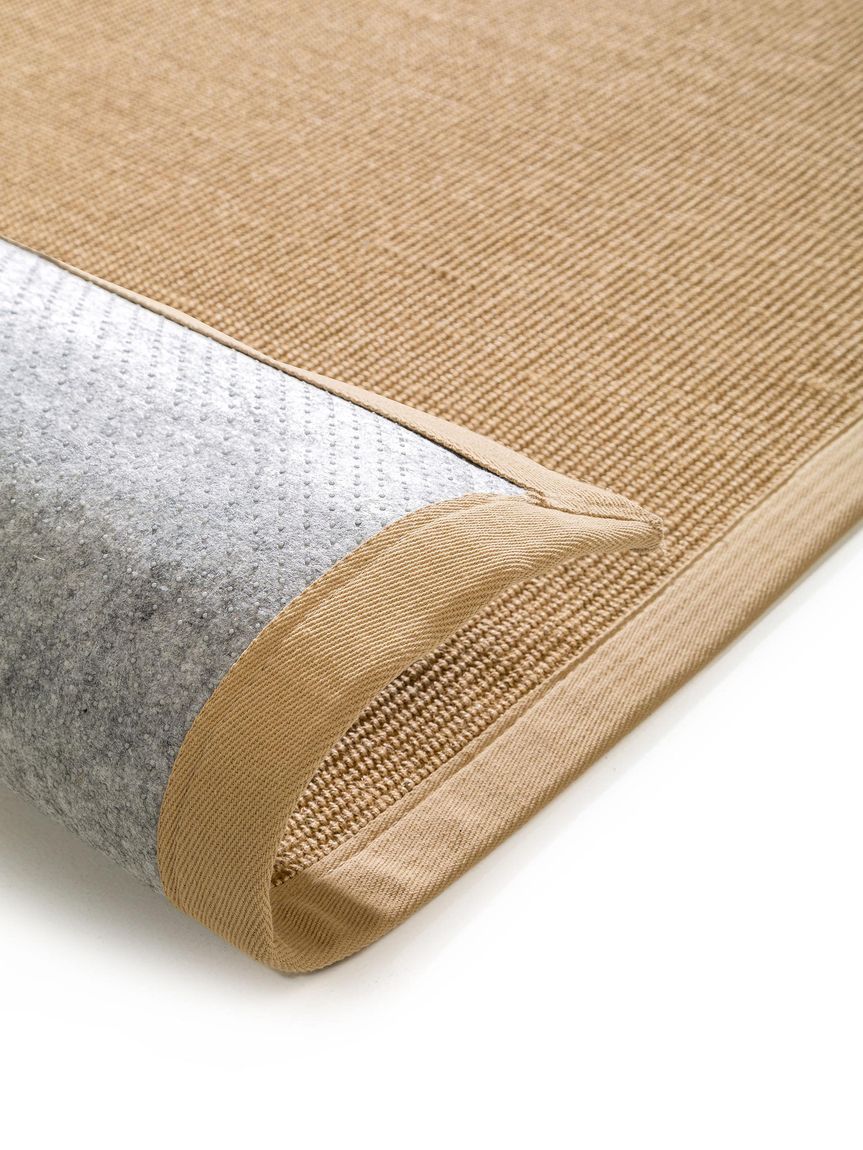 Sisalteppich Läufer Sisal Beige