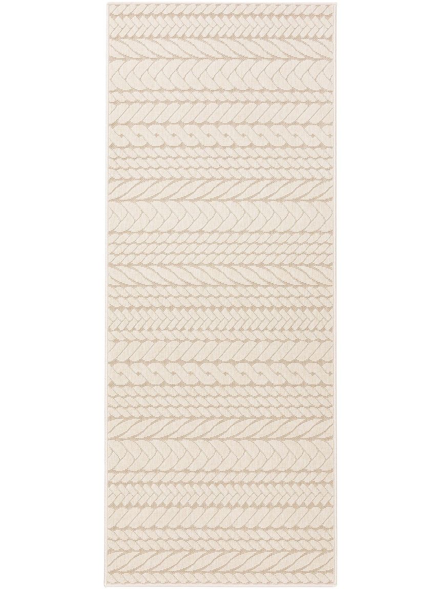 In- & Outdoor Läufer Niel 80x200 cm Creame / Beige