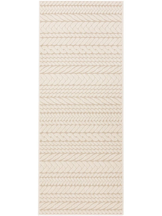 In- & Outdoor Läufer Niel 80x200 cm Creame / Beige