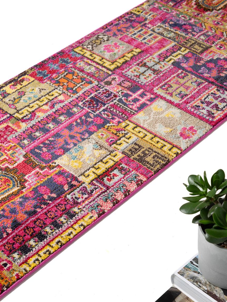 Teppich Läufer Casa 70x240 cm Bunt