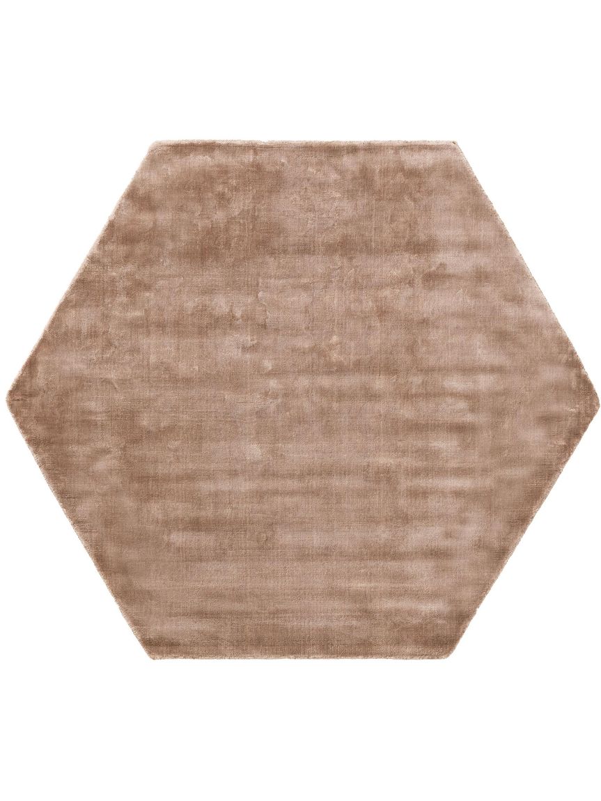 Viskoseteppich Nela 150x170 cm Taupe