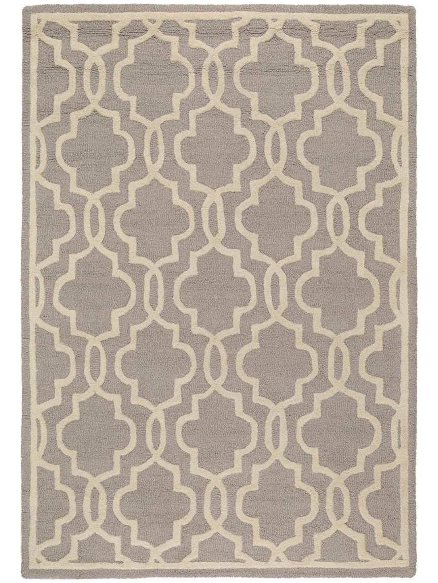Wollteppich Windsor Grau
