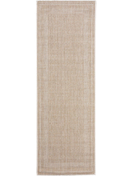 In- & Outdoor Läufer Cleo 80x240 cm Creame / Beige