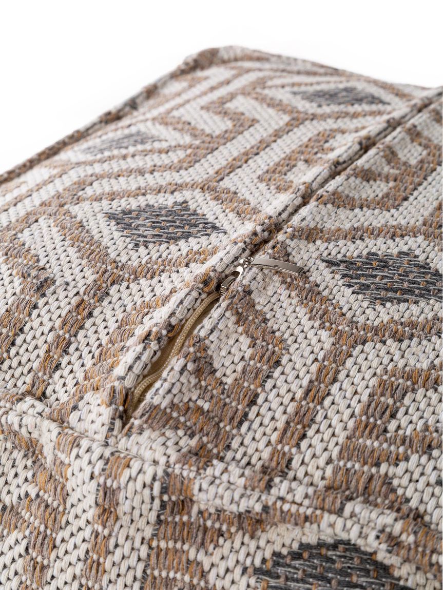 Pouf Palma 50x50x50 cm Taupe
