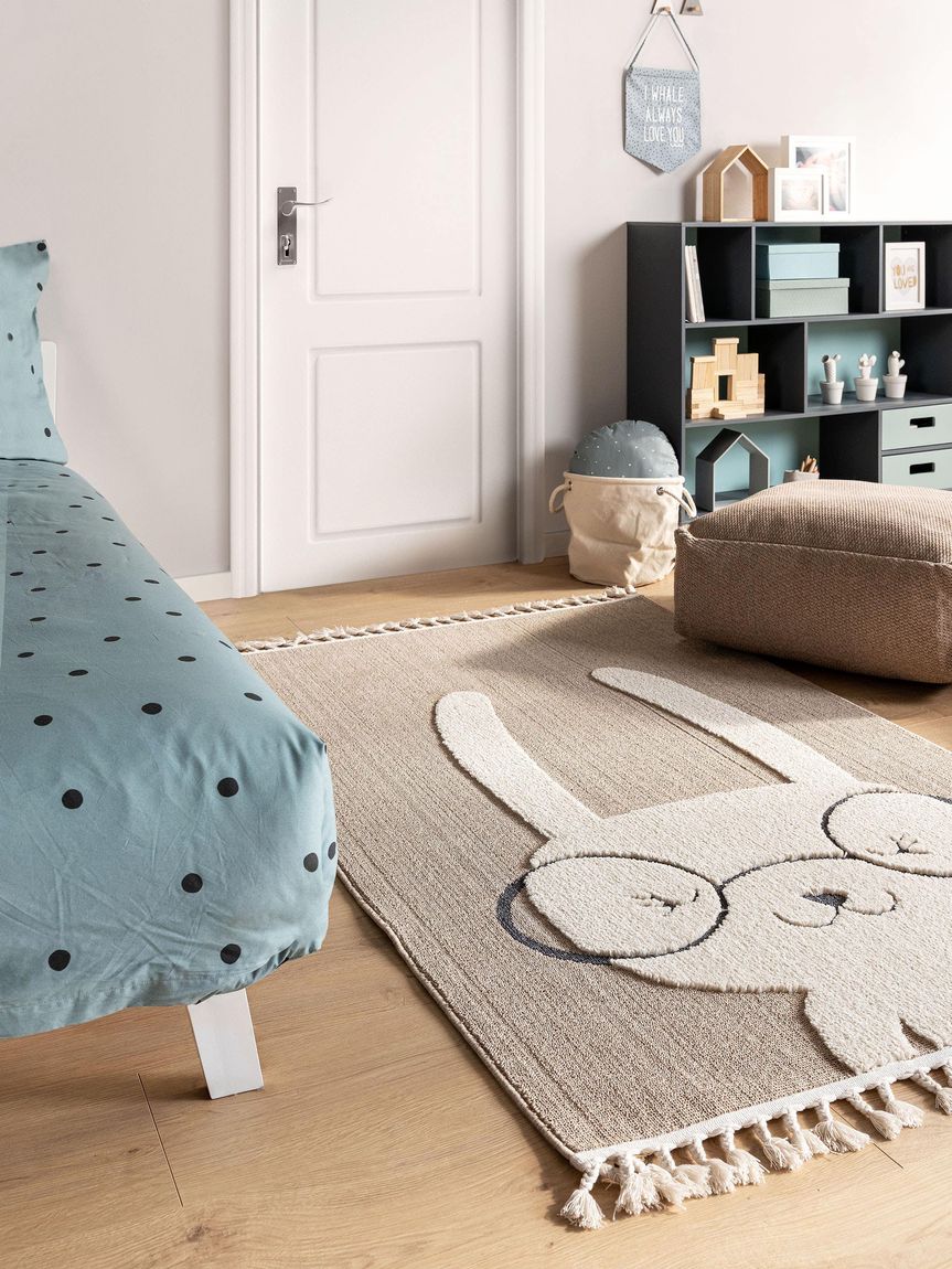 Kinderteppich Momo Beige