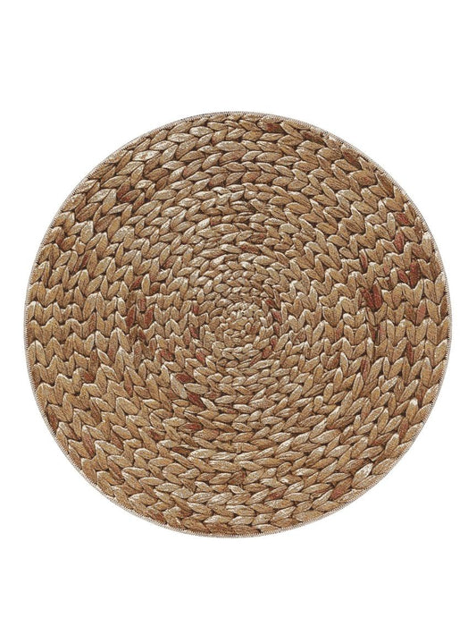 In- & Outdoor Teppich rund Kenya Ø 160 cm rund Creame / Beige