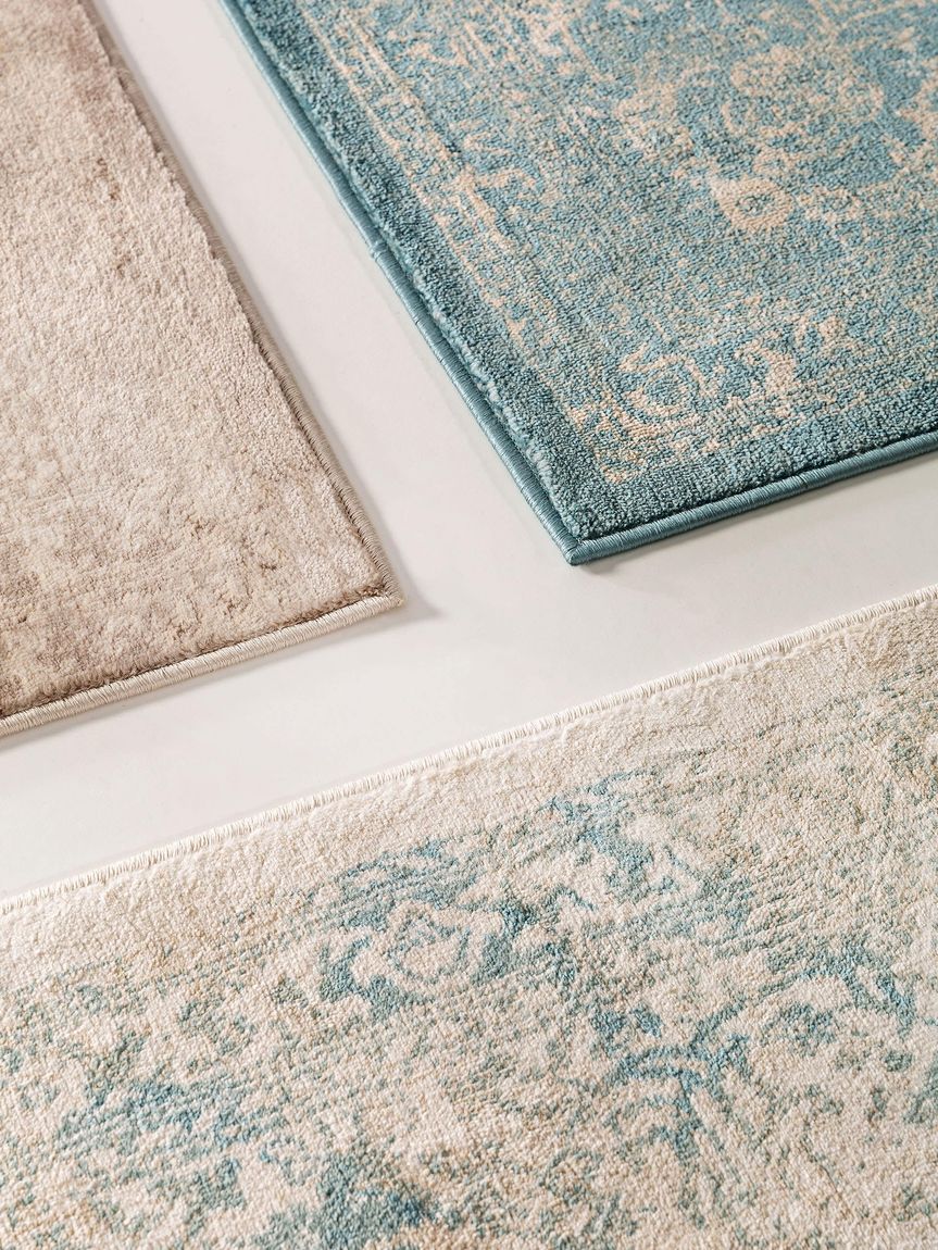 Teppich Velvet Blau