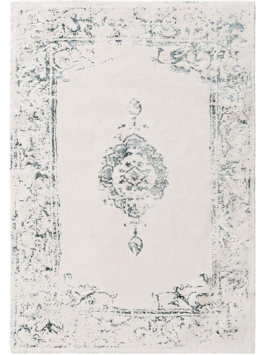 Waschbarer Teppich Luis 150x230 cm Beige / Türkis