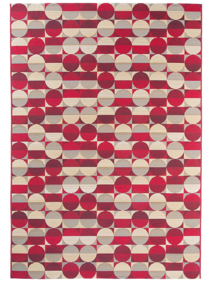 In- & Outdoor Teppich Artis 160x235 cm Rot
