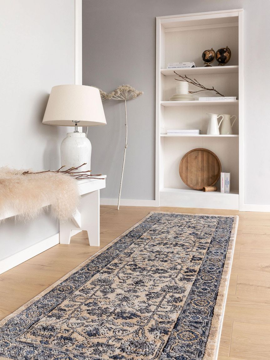 Läufer Sinan 80x240 cm Dunkelblau