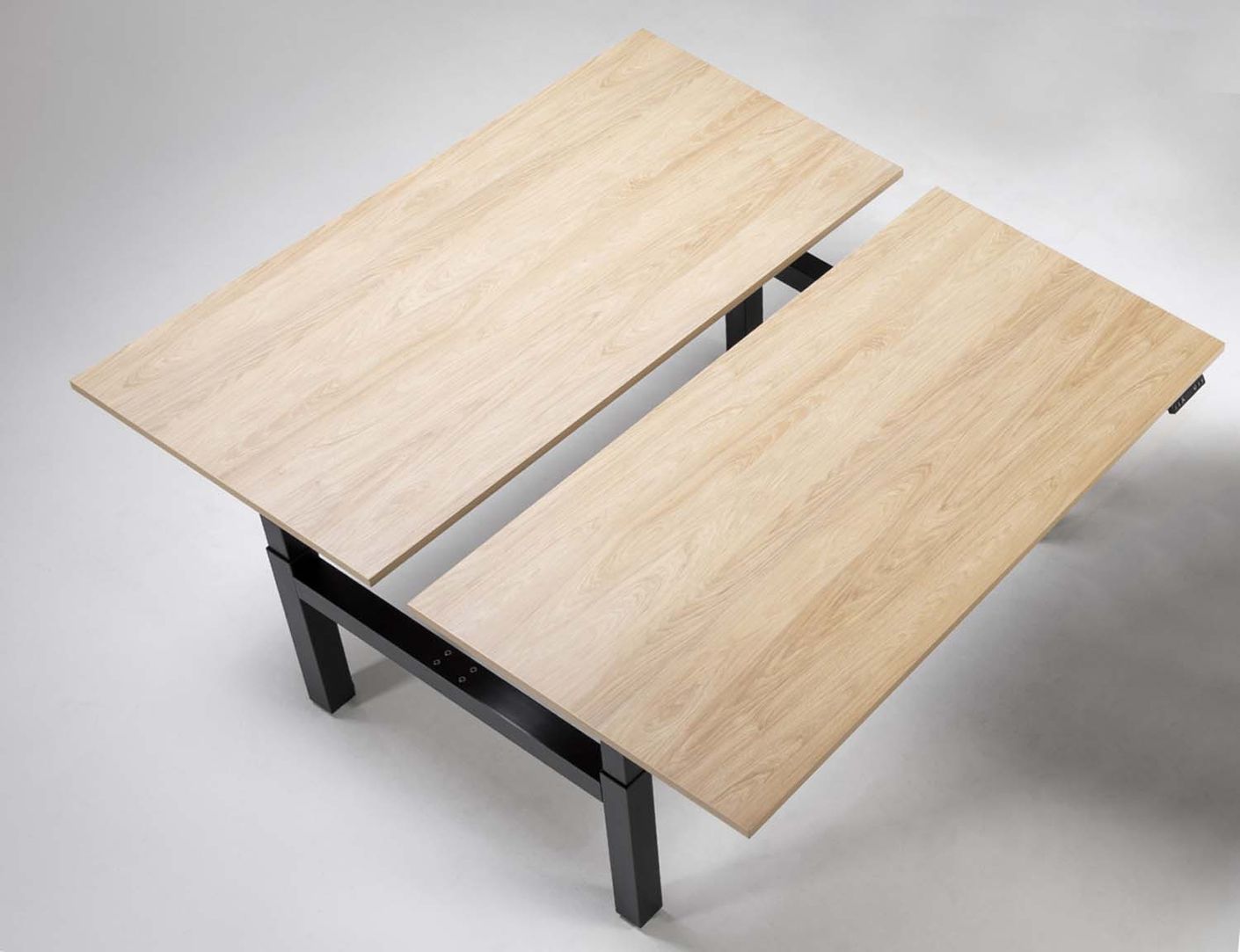 eUp 3 Workbench Doppelarbeitsplatz, elektrisch höhenverstellbar Fjordgrün