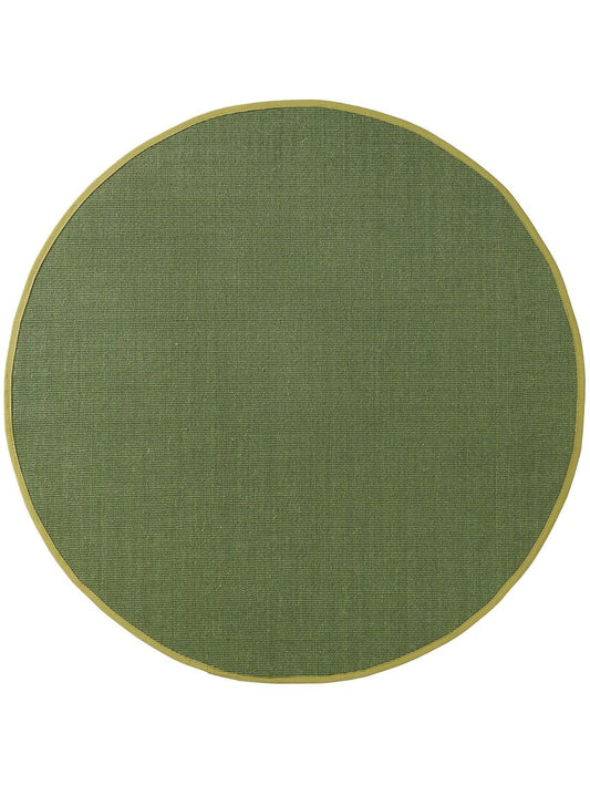 Sisalteppich rund Sisal Grün
