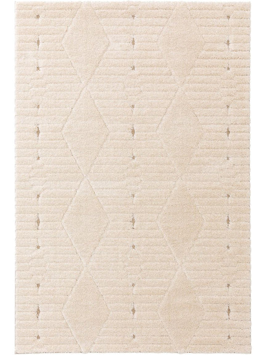 Hochflorteppich Aimee Creame / Beige
