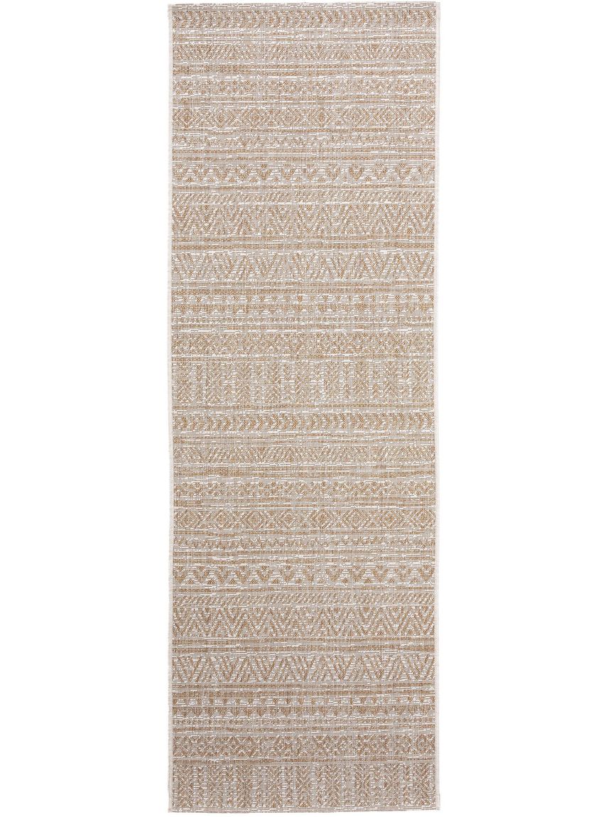 In- & Outdoor Läufer Cleo 80x240 cm Creame / Beige