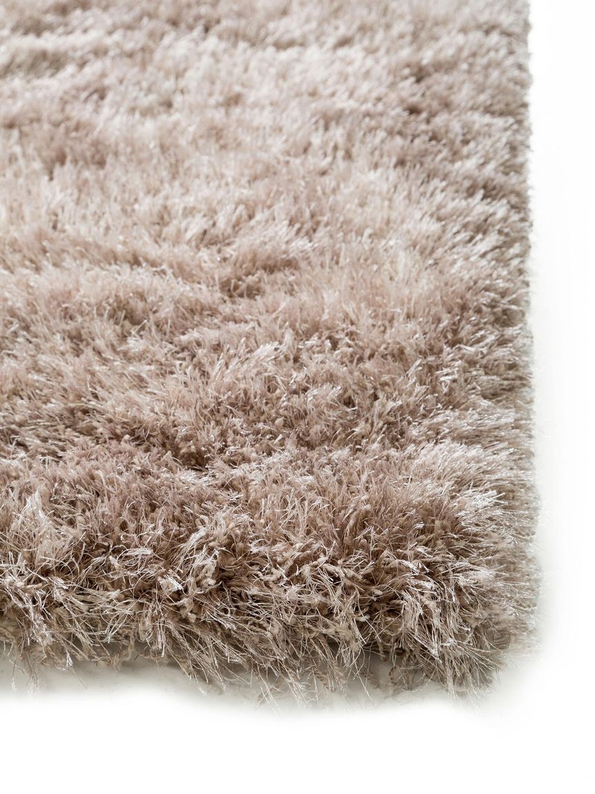 Hochflorteppich Lea Beige