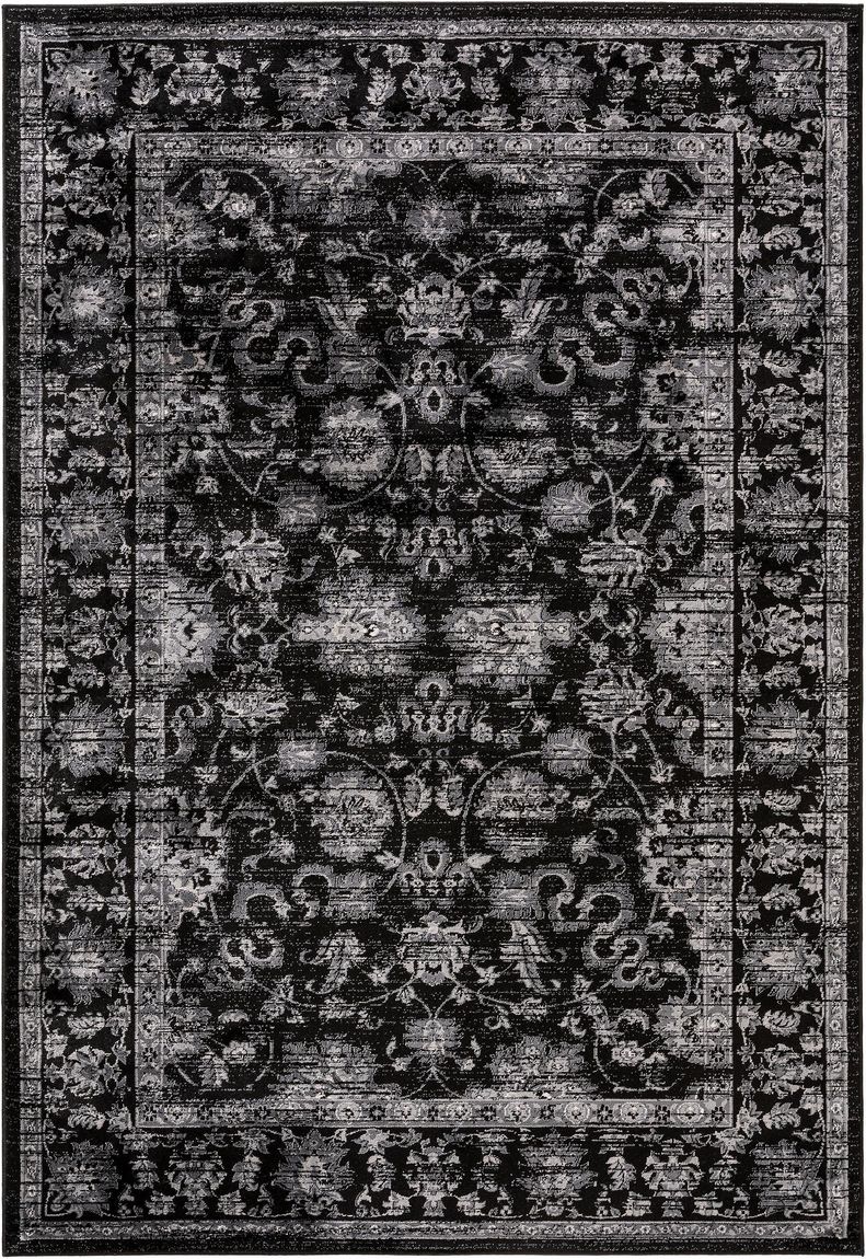 Teppich Velvet 200x290 cm Schwarz