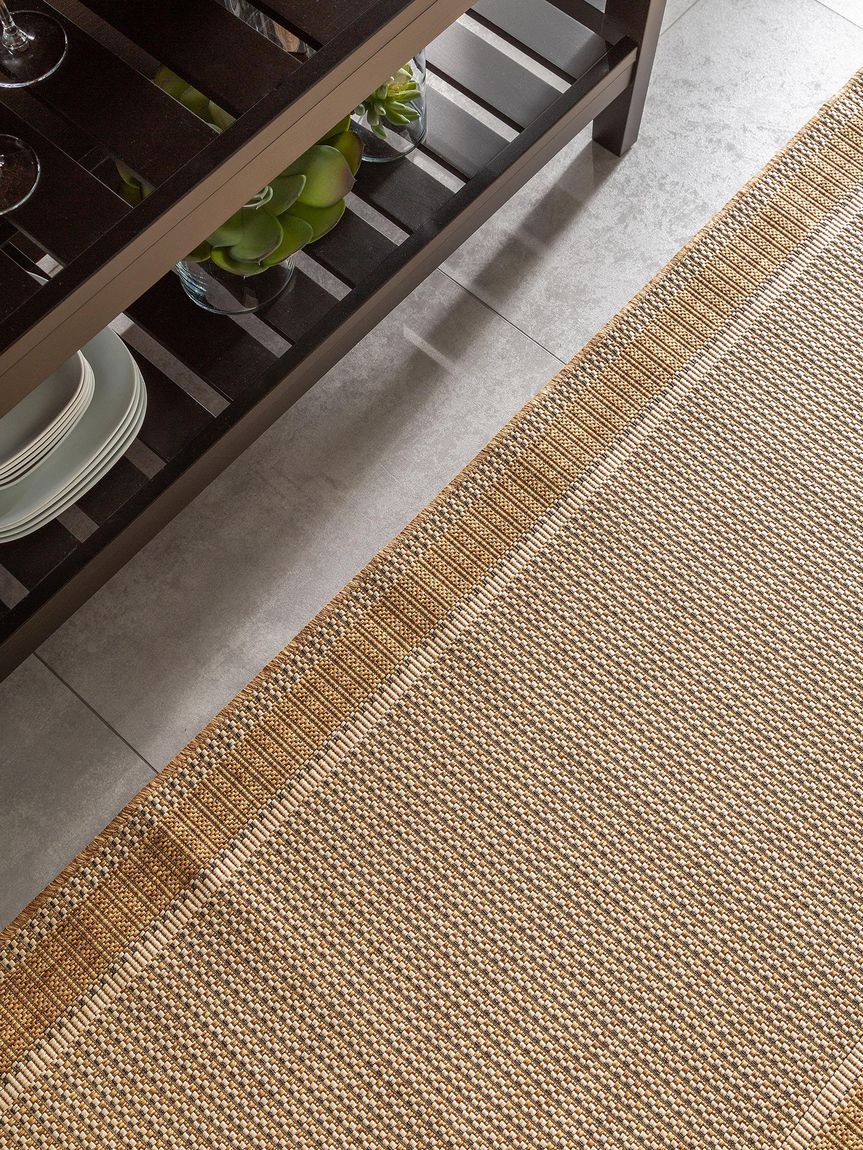 In- & Outdoor Läufer Riso 80x240 cm Beige