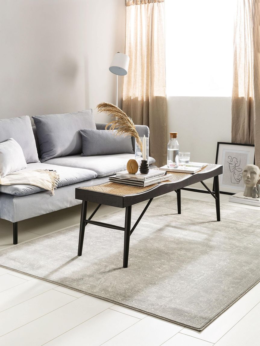 Teppich Vintage Velvet Grau