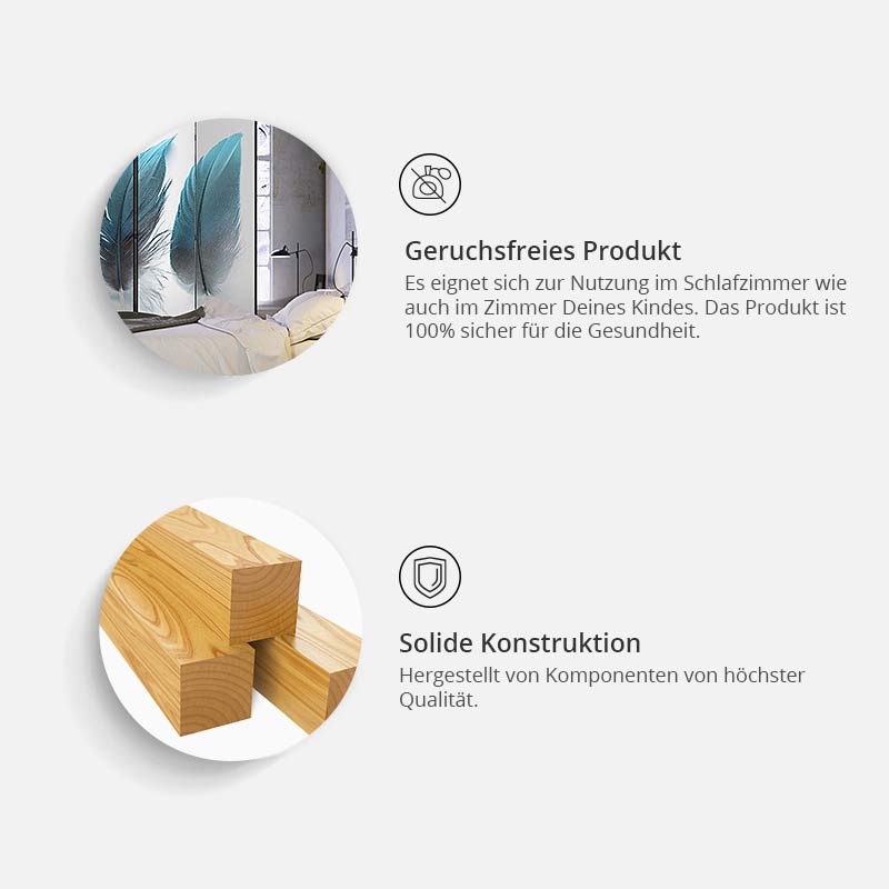 3-teiliges Paravent - Lightness [Room Dividers]