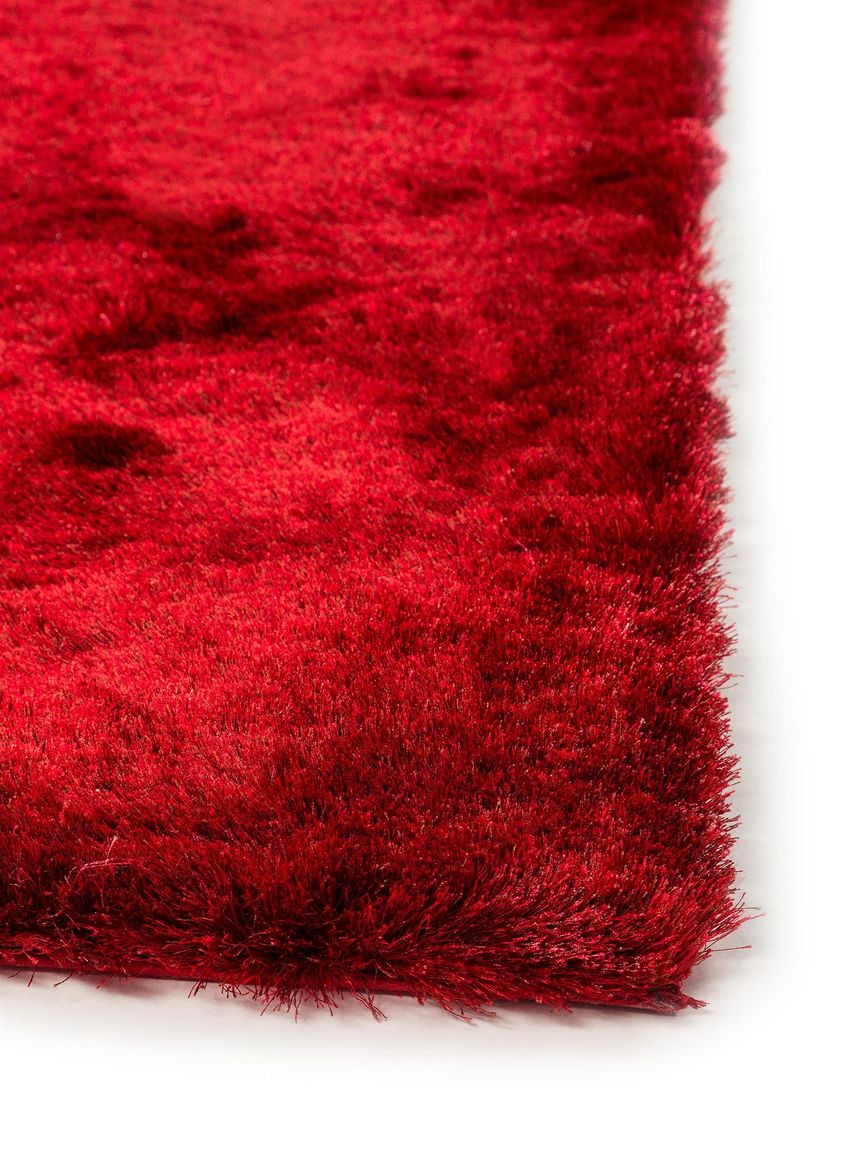 Hochflorteppich Whisper Rot