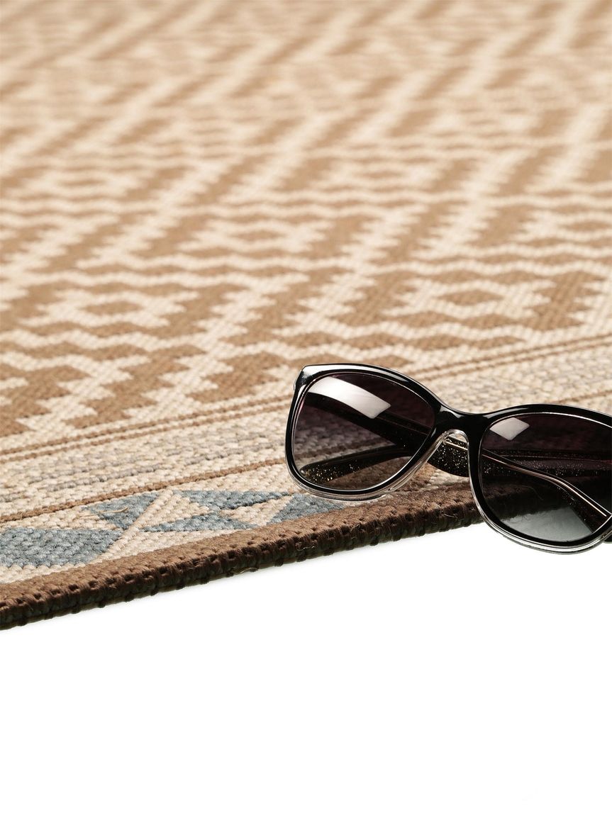 In- & Outdoor Teppich Capri Braun