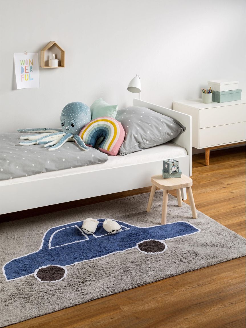 Waschbarer Kinderteppich Bambini 150x200 cm Blau