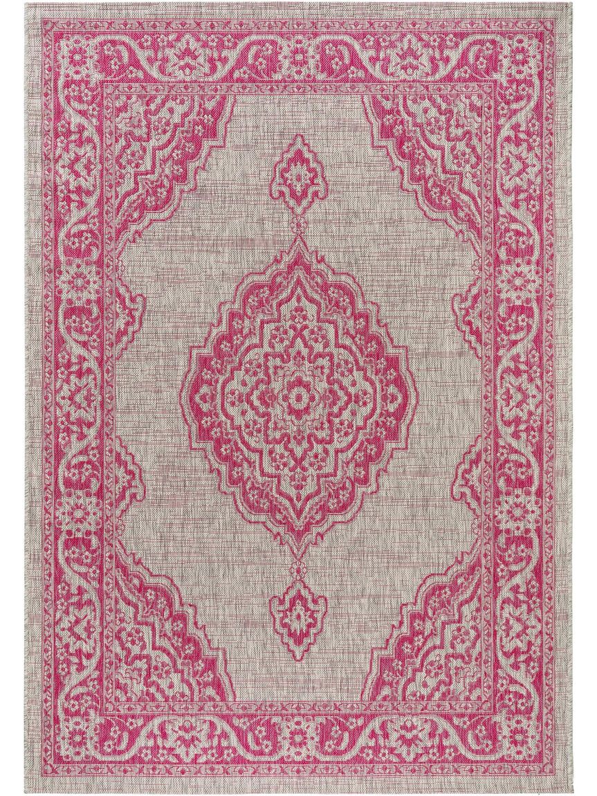 In- & Outdoor Teppich Cleo Rosa