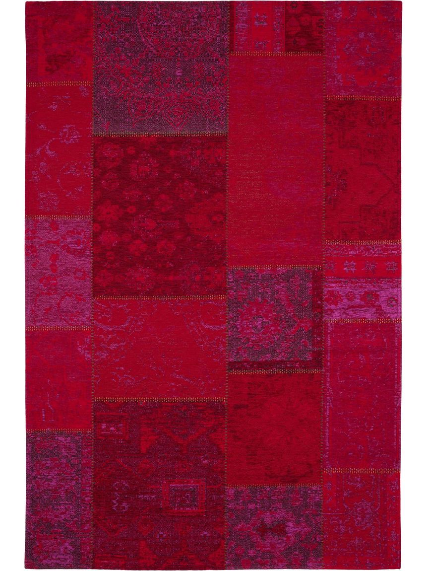 Flachgewebeteppich Frencie 160x235 cm Rot