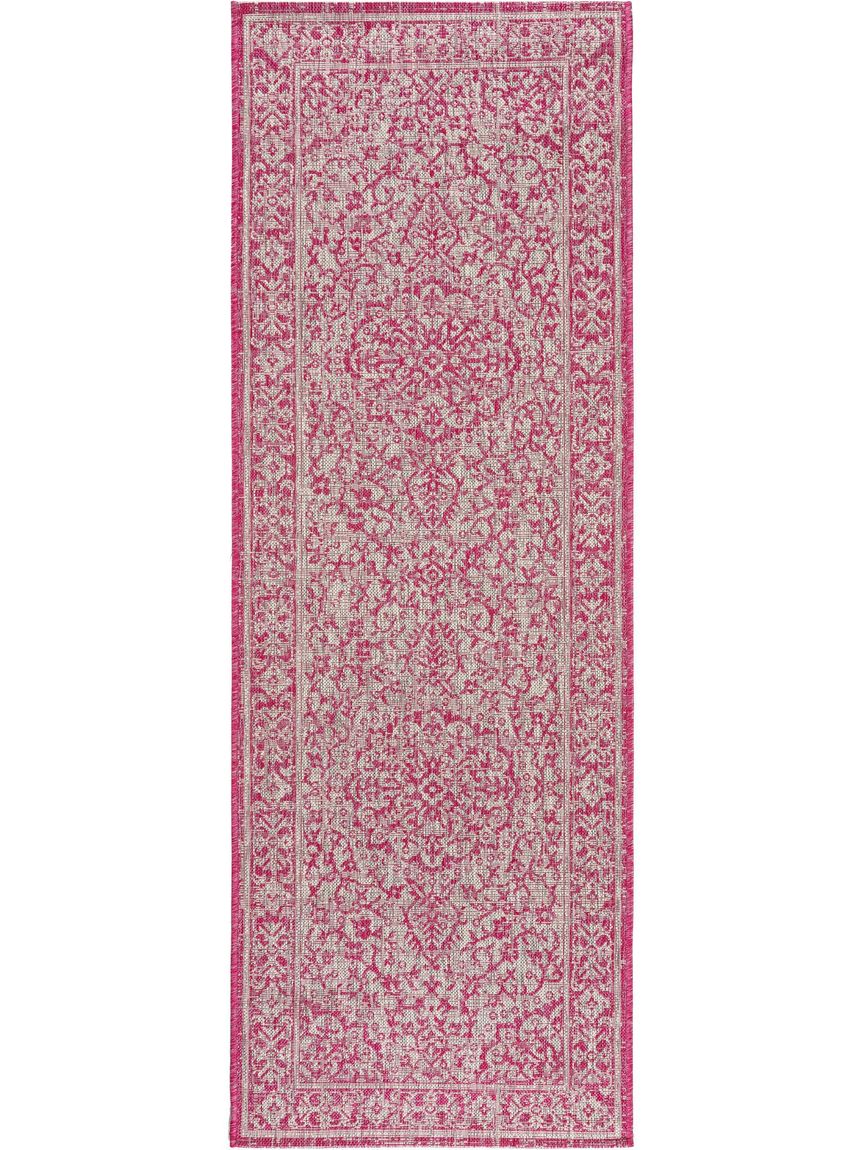 In- & Outdoor Läufer Cleo 80x240 cm Rosa