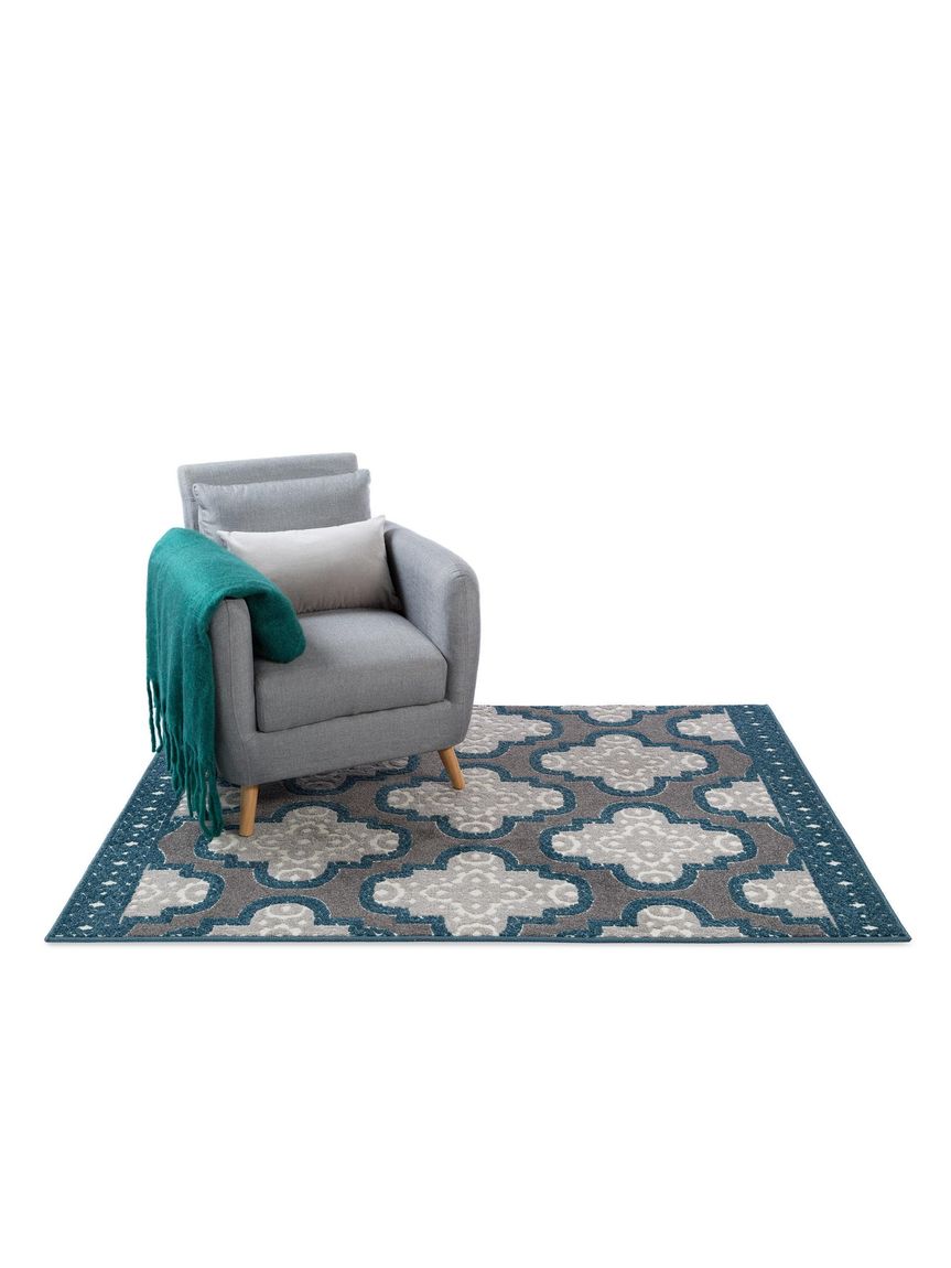 In- & Outdoor Teppich Summer Grau