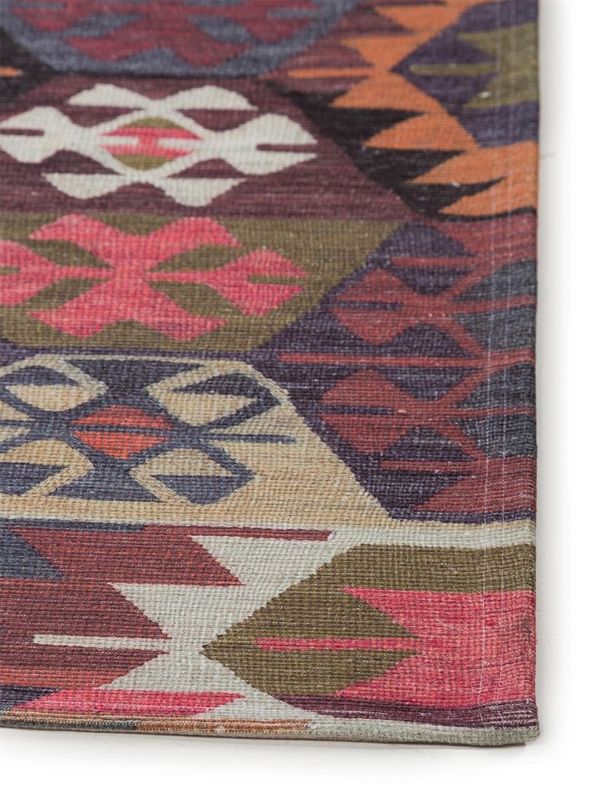 Teppich mit Print Jelle Bunt