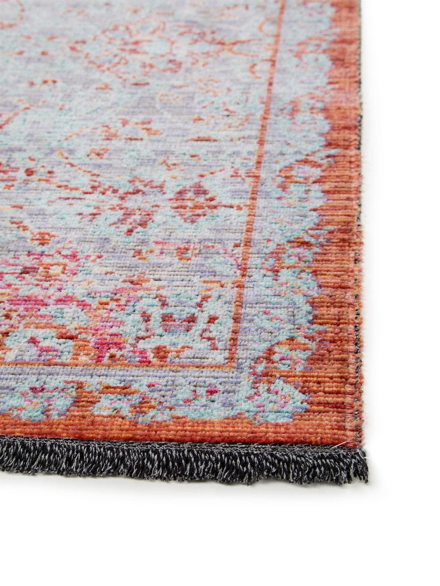 Flachgewebeteppich Ian Bunt / Blau