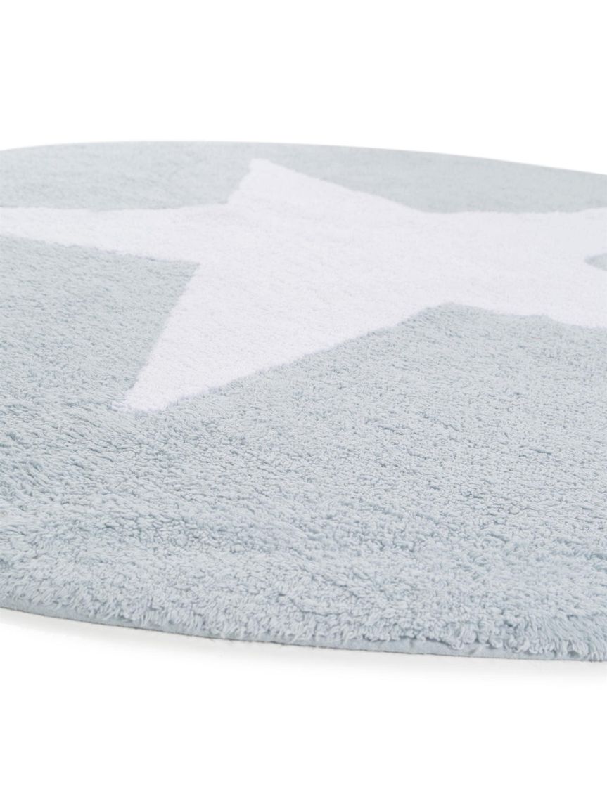 Waschbarer Kinderteppich Bambini Ø 150 cm rund Blau