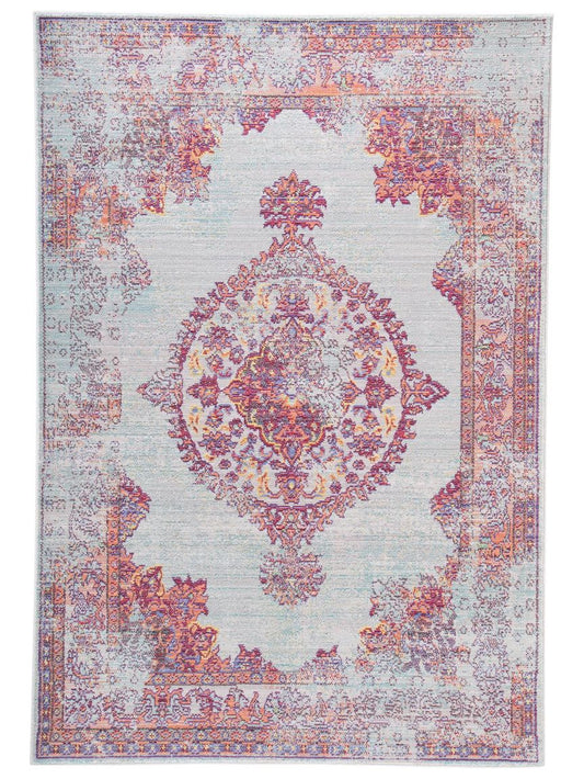 Teppich Visconti Bunt / Blau