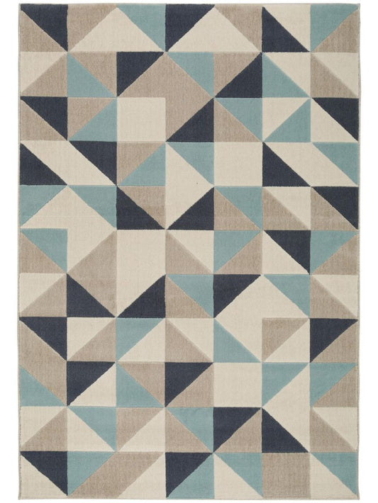 Teppich Dessert Blau