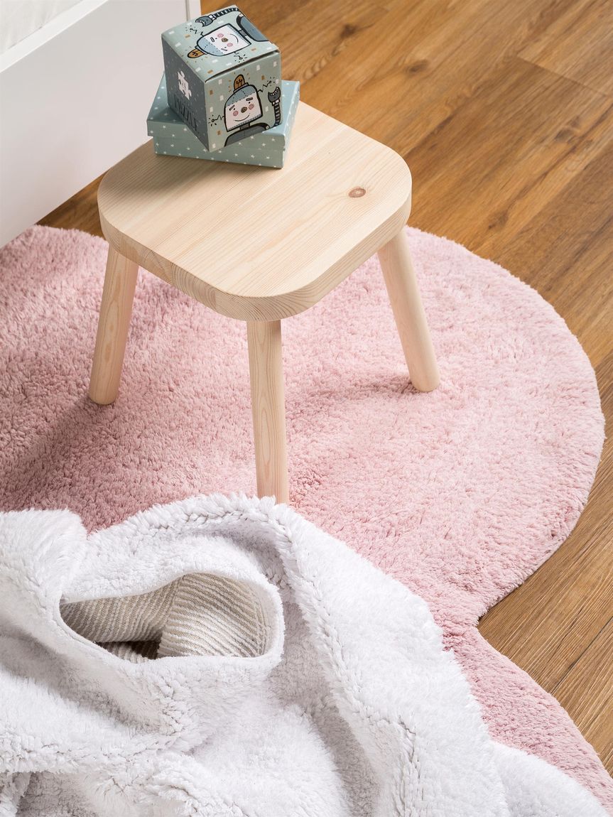 Waschbarer Kinderteppich Bambini 120x160 cm Rosa