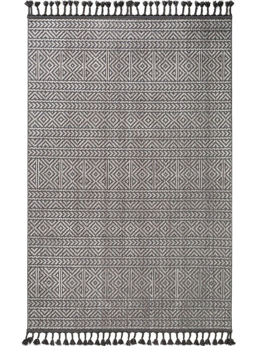 Teppich Laila Beige / Schwarz