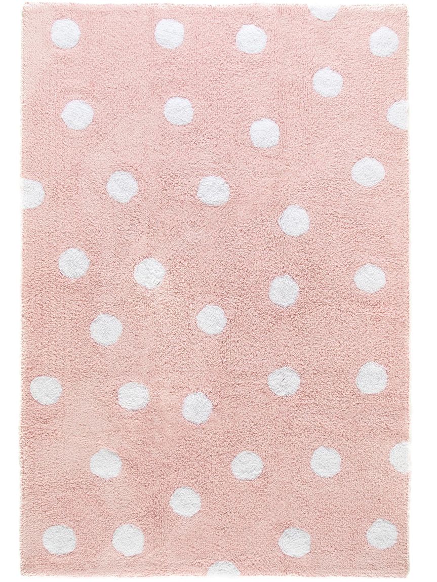 Waschbarer Kinderteppich Bambini Rosa
