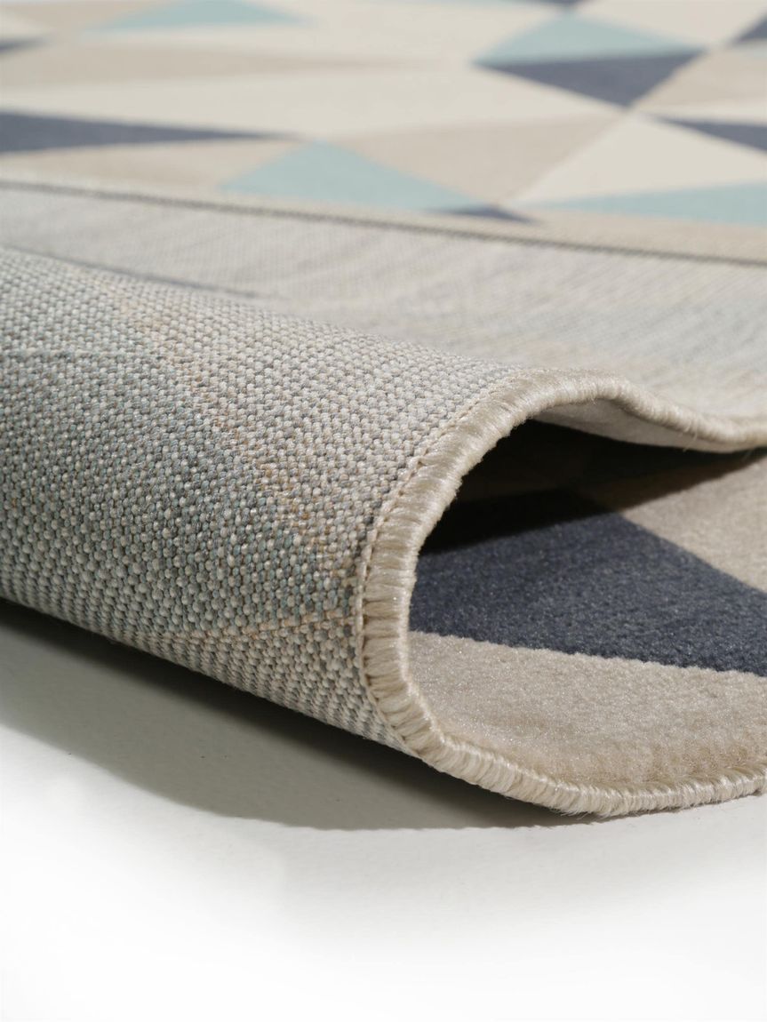 Teppich Dessert Blau