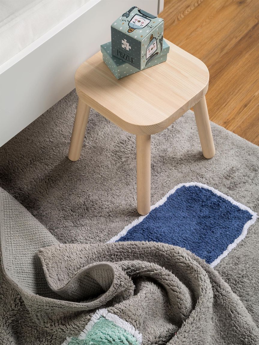 Waschbarer Kinderteppich Bambini 150x200 cm Blau