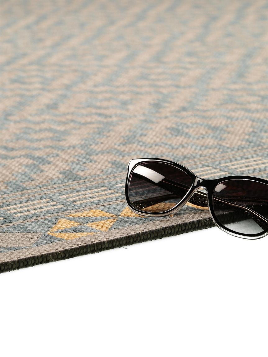 In- & Outdoor Teppich Capri Blau
