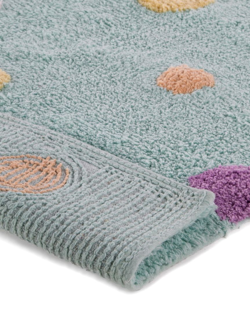 Waschbarer Kinderteppich Bambini Türkis