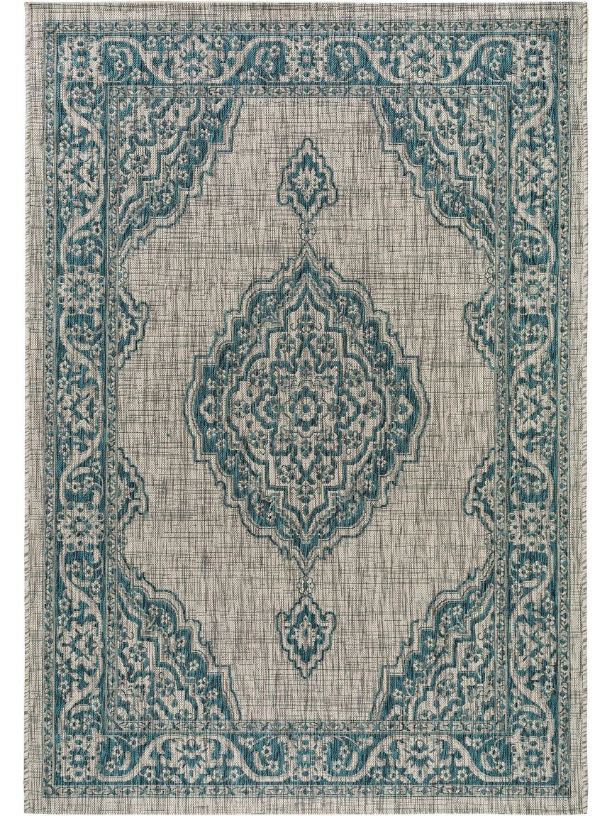 In- & Outdoor Teppich Cleo Blau