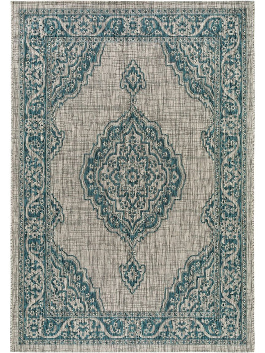 In- & Outdoor Teppich Cleo Blau