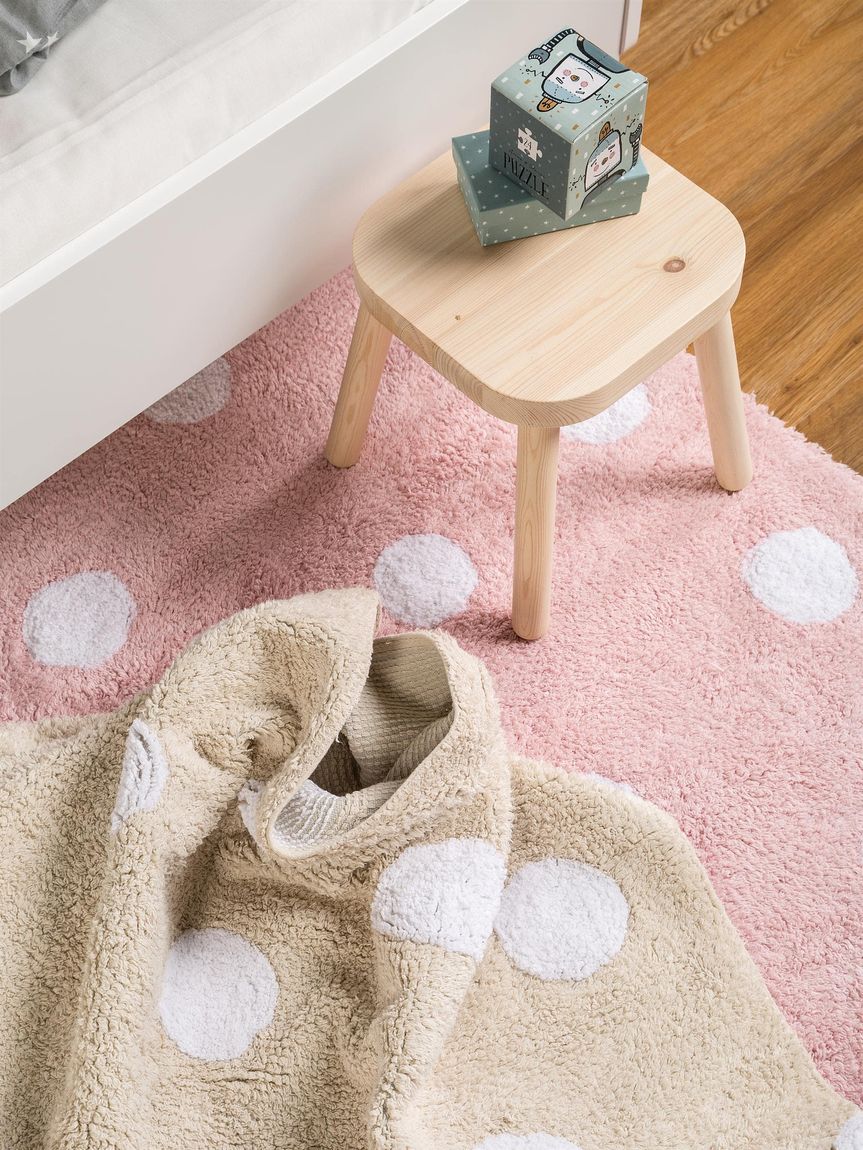 Waschbarer Kinderteppich Bambini Beige