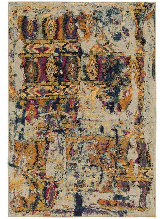 Teppich Liguria 240x340 cm Bunt / Beige